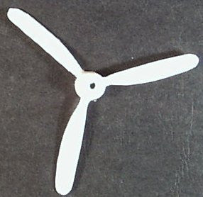 Toy Constellation replacement propeller 3 blade Gray 1"