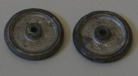 Toy Diecast solid wheels 3/4" Diameter