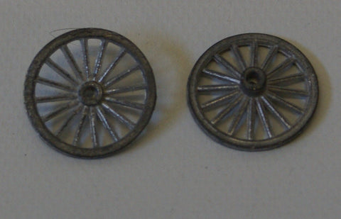 Toy Diecast spoked wheels 7/8" Dia.