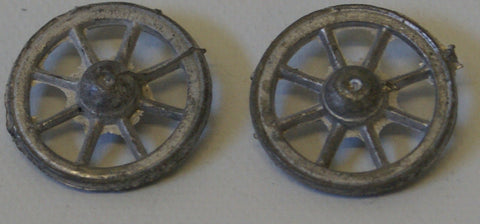 Toy Diecast spoked wheels 15/16th Diameter