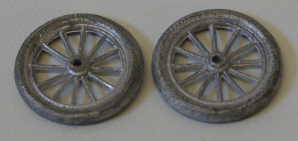 Toy Diecast spoked wheels 15/16th Diameter