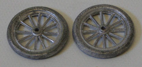 Toy Diecast spoked wheels 15/16th Diameter