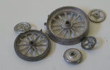 Toy Diecast Lot of miscellaneous wheels.