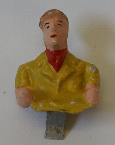 Toy Race car replacement driver. 1-3/8"