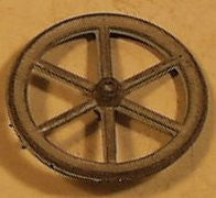 Early Pull Toy 6 Spoke Cast Wheel.