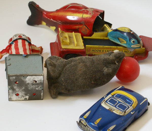 Vintage Toy Lot : Junk Drawer.