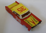 Tinplate small 'Challenger' Car missing front grill.  6"