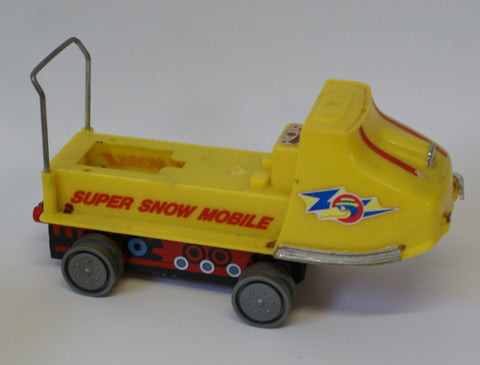 Durham Industries Vintage toy snowmobile parts toy.