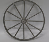 Cast 5" x 3/16" Spoked wheel. Pinard Steam Car