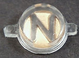 Nichols Stallion 45 Mark II cap gun set of grip inserts: Gold