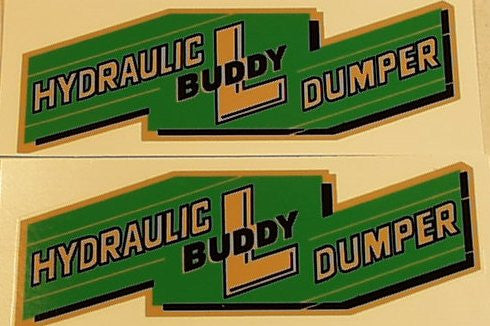 Buddy L Hydraulic Dumper Decal