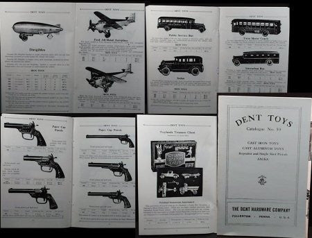 Dent Cast Iron Toy Catalog 1924 (48 pages)