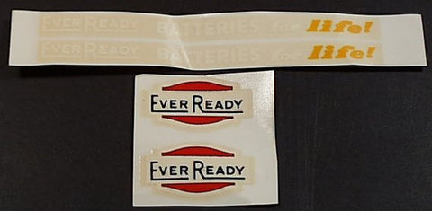 Dinky Ever Ready Battery Truck Decals