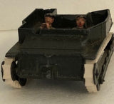 Britains vintage toy Carden Loyd Tankette tracks Model 1203A :  3/16" x 6.5" White rubber