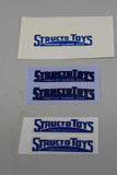 Structo Blue Decals