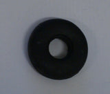 Toy Tire Black Rubber 1" x 1/4"   3/8" Hub