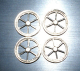 3/4" cast small wheel : penny toys