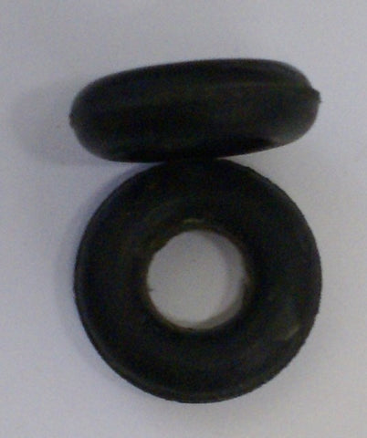 Toy Tire 7/8" x 2/8"  ID 3/8" Black rubber