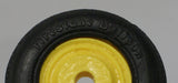 Kingsbury Large Truck Wheel 3-1/2" x 3/4" Pull over skin tire