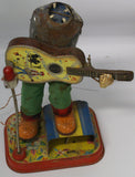 Battery Operated Guitar playing toy :  Vintage toy Parts