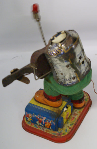 Battery Operated Guitar playing toy :  Vintage toy Parts