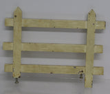 Cast Metal Stake truck gate. Cream color 5 x 4"