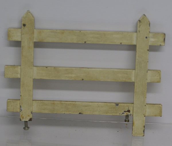 Cast Metal Stake truck gate. Cream color 5 x 4"