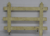 Cast Metal Stake truck gate. Cream color 5 x 4"