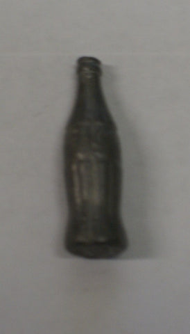 Cast metal coca cola bottle. 1-1/2" Original