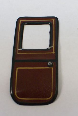 Early tin toy limousine door