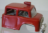 Tin toy Front cab. Original parts piece only. 4"