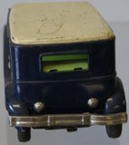 Vintage tin toy friction car.  1920's Dodge.  Good for parts. 7"