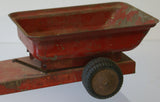 Pressed Steel toy dump.  Original condition part 11"