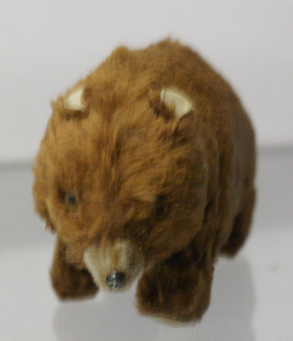 Modern toys vintage windup bear for display or parts only