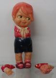 Early Celluloid Cupie type Doll 6" Display or restoration parts toy