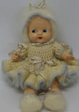 Ideal Vintage Doll with mohair clothing.  12"