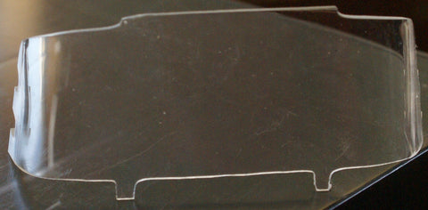 Structo Corvair windshield 4-1/8" x  1-1/2" Slant forward