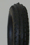 1-3/4" vintage toy rubber tire.  Original store stock. 3/32" Axle