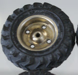 1-5/8" Wheel with hub vintage toys.  1/16" hub axle.