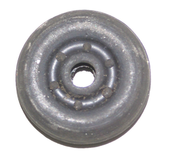1" Vintage toy wheel. Black hard rubber Original condition Classic