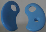 Nichols Capgun Dynamite Grips Blue or cream