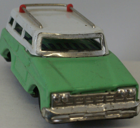 Toy Friction Station Wagon 5.5" Original for parts.
