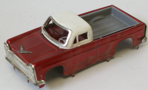 Vintage toy pickup truck for parts.