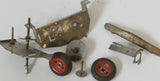 JNF Condor base plate and wheels : original parts.  Incomplete parts sold as is.