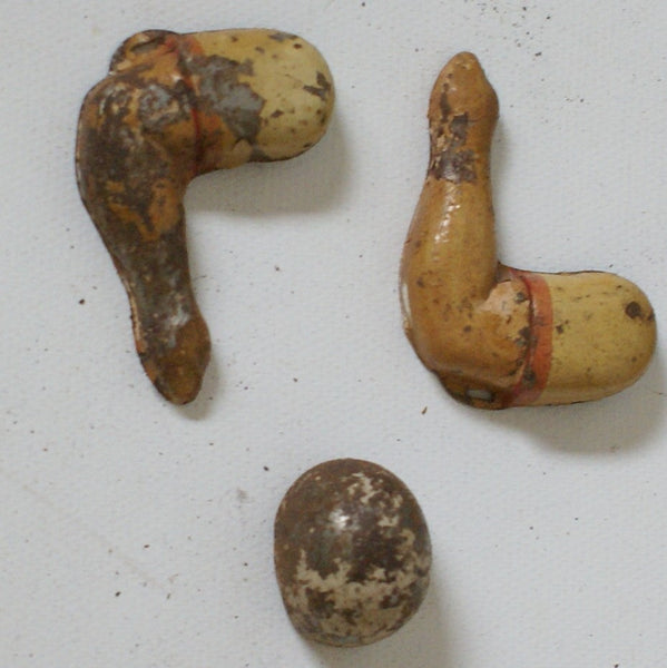 Sears Racer original driver arms and helmet.