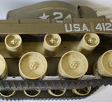 Remco Bulldog Tank Tracks. Set / pair. 31-1/4" "