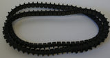Vintage toy Tracks Tanks and tractors 1/2" x 21" Long. V Groove Rubber Treads
