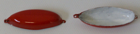 Vintage toy 1-1/2" Lifeboat  Red.