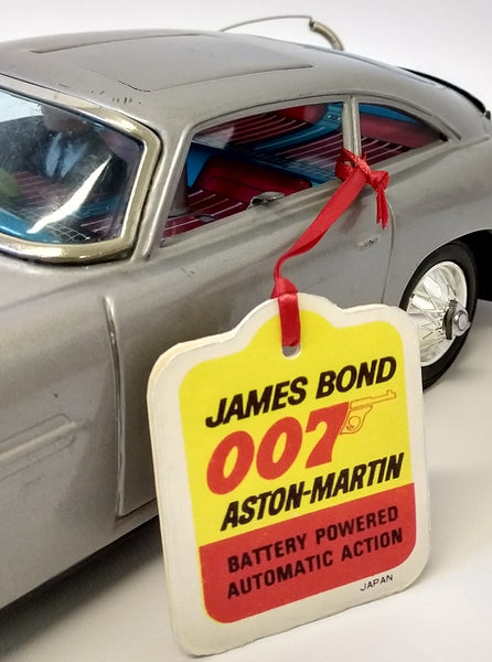 AC Gilbert James Bond 007 Window Tag.