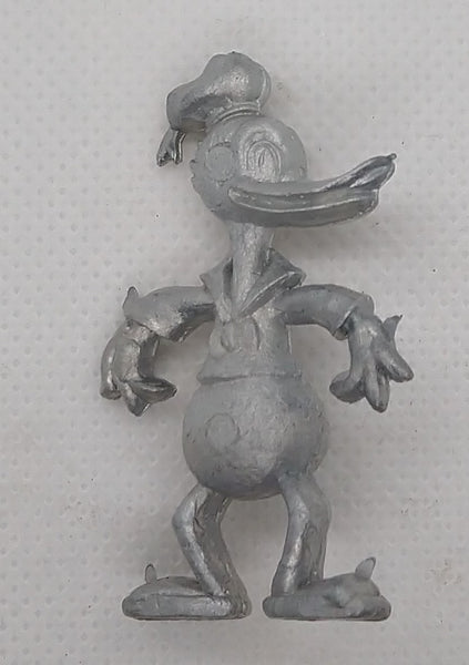 Early Vintage Disney Donald Duck cast metal figure 1-7/8"